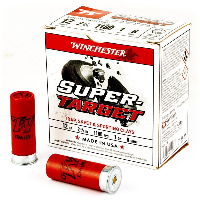 SUPER TAR 12GA #8 XLITE 2.75DR 1OZ 25/10