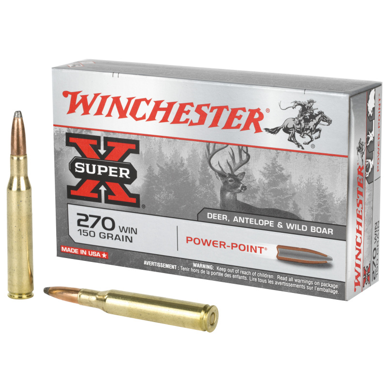 Super-X .270 Winchester 150 Grain Power-Point