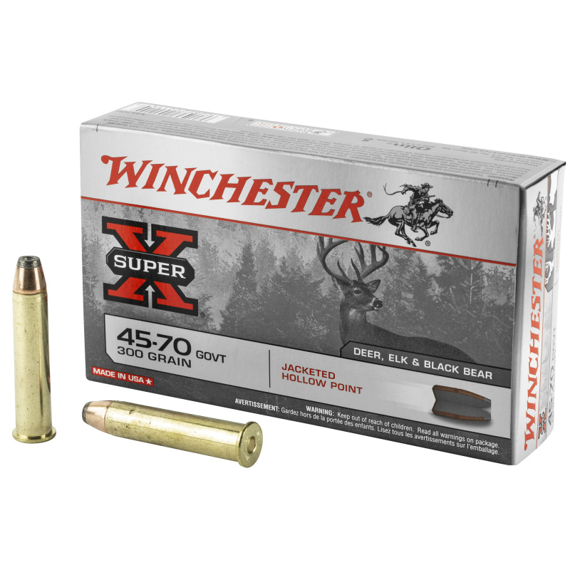 Super-X .45-70 Government 300 Grain Jacketed Hollow Point