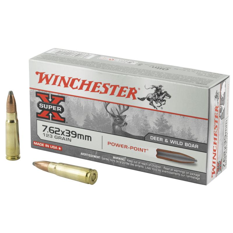 Super-X 7.62x39mm 123 Grain Power Point