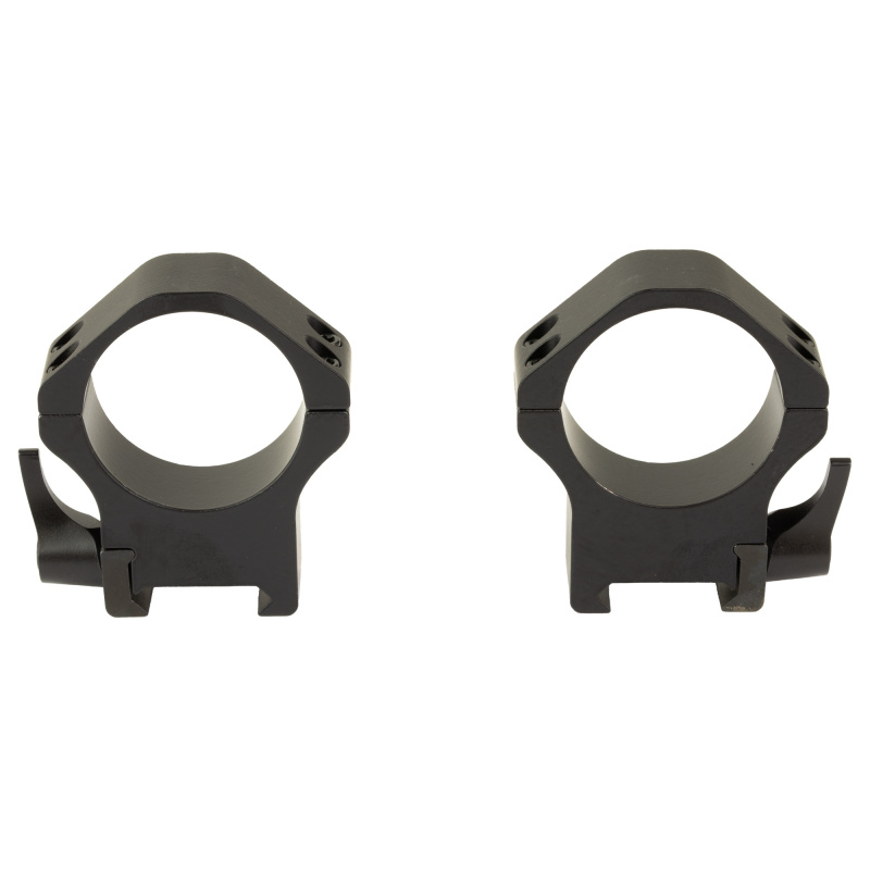 Maxima Horizontal Quick Disconnect Ring, Fits 34MM Optics, High Height, Steel Construction, Matte Finish, Black 522LM