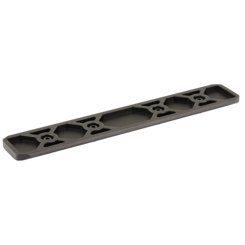 Tactical ARCA Rail, Fits M-LOK, 8" Long, Matte Anodized Finish, Black 6205M