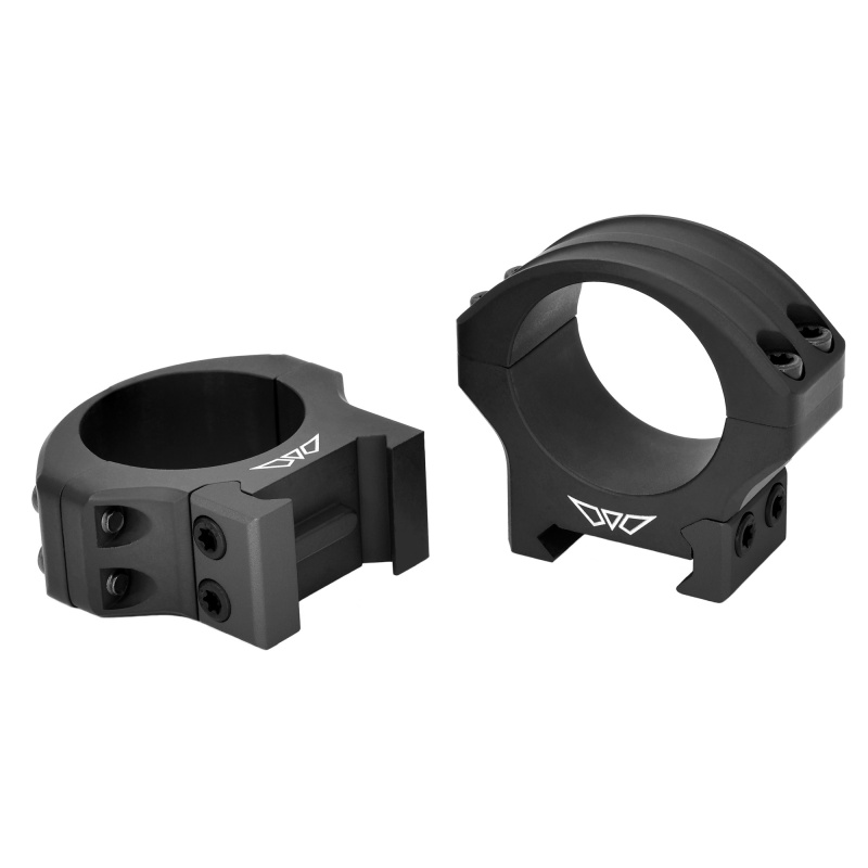HyperLite Rings, 30mm Low, Matte Finish, Black 8513M