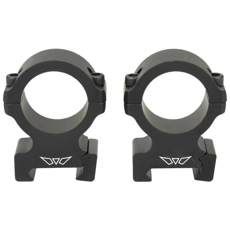 Vapor Horizontal, 1", High Rings, Matte Finish, Black, Fits Picatinny V602M