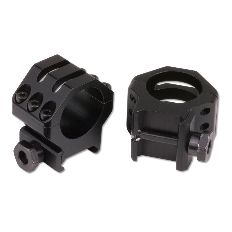 Tactical Ring One Inch High Height 6-Hole Matte