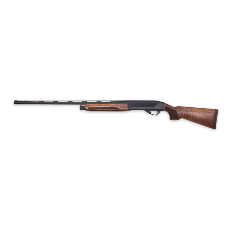 Element 2, Semi-automatic, 12 Gauge, 28" Barrel, 3" Chamber, Improved Cylinder/Modified/Full Chokes, Matte Finish, Black, Walnut Stock, 2 Rounds, Fiber Optic Sights, Right Hand EU21228PGM