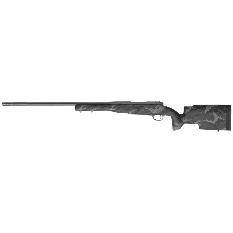Mark V Accumark Pro, Bolt Action, 6.5 Creedmoor, 26" Barrel, Black With Gray Sponge Finish, Carbon Fiber Stock, 4Rd MAP01N65CMR6B