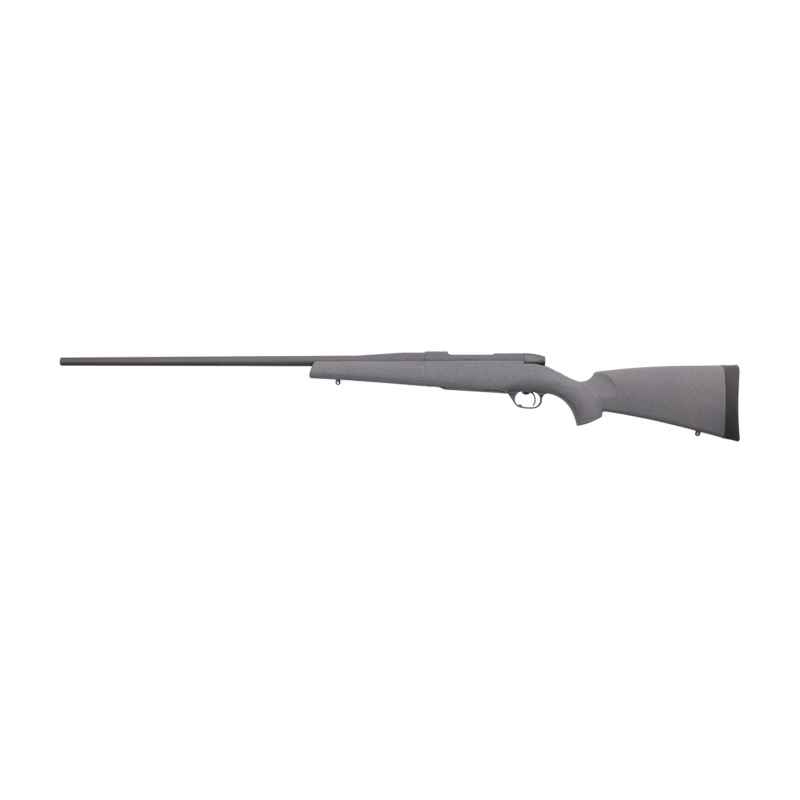 Mark V Hunter, Bolt Action Rifle, 257 Weatherby Magnum, Threaded 26" Sporter Contour Barrel, 1/2x24, 1:10 Twist, Steel, Colbalt Cerakote Finish, Advanced Polymer Stock, Granite Speckle, Trigger Tech Adjustable Trigger, 3 Rounds MHU01N257WR6T