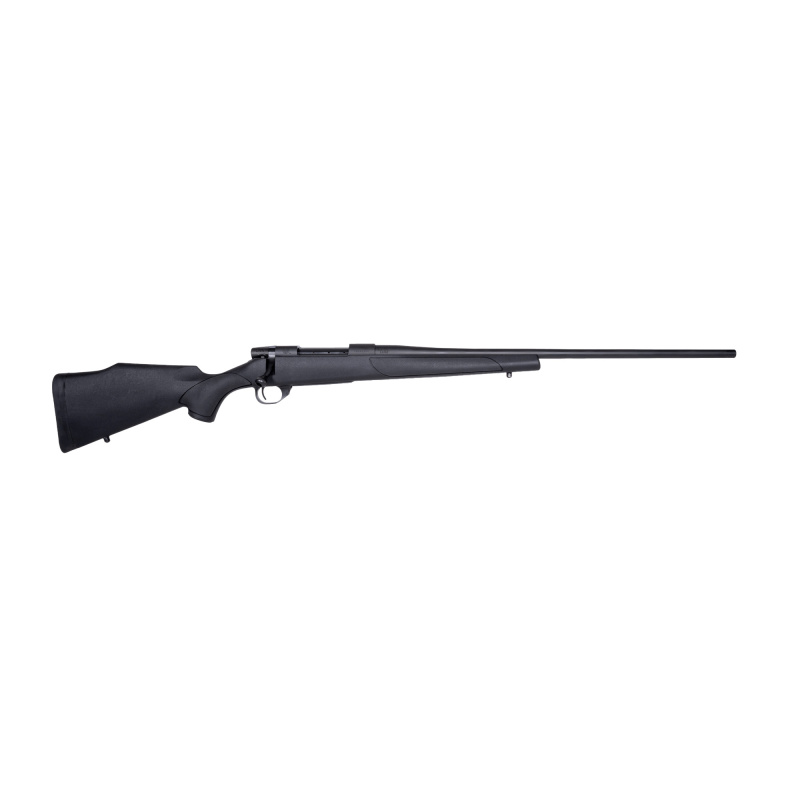 Vanguard Obsidian, Bolt Action Rifle, 300 Weatherby Magnum, 24" Threaded Barrel, Black, Synthetic Stock, Right Hand, 3 Rounds VTX300WR4T
