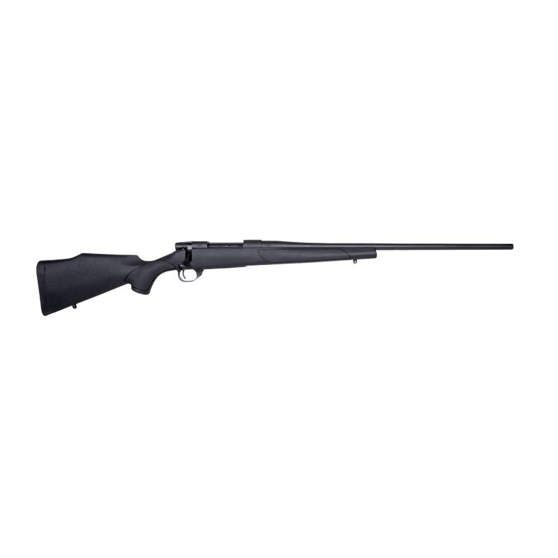 Vanguard Obsidian Bolt Action Rifle | 7mm Remington Magnum, 24" Threaded Barrel, Matte Finish, Black, Synthetic Stock, Right Hand, 3 Rounds VTX7MMRR4T
