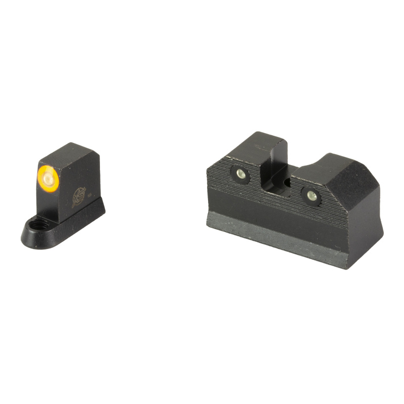 R3D, 2.0, Tritium Night Sight, For CZ P10, Suppressor Height, Orange Front Outline, Orange Tritium Front/Rear CZ-R201S-6N