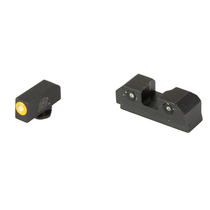 R3D 2.0, Tritium Night Sight, For Glock 20/21/29/30/30S/37/41, Orange Front Outline, Green Tritium Front/Rear GL-R202P-6N