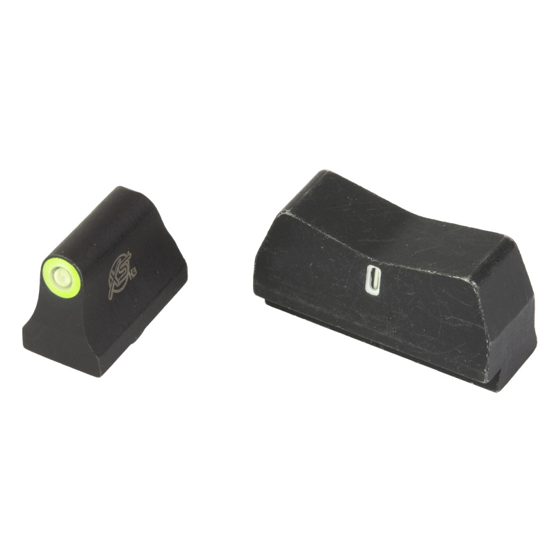 DXT2 Night Sight, Suppressor Height, Green Dot, Fits Glock 17, 19, 22, 23, 24, 26, 27, 31, 32, 33, 34, 35, 36, Taurus G3c, GX4, G3, Walther PDP GL-0015P-6G