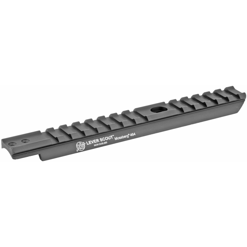 Lever Scout Mount, Rail, Fits Mossberg 464 and 464 SPX, Black, Anodized MB-6001R-N