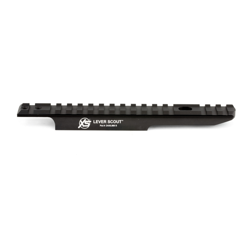 Mount, Rail Only, Fits Marlin 1895,45-70,450,444, XS Lever Scout Mount, Round Barrel Models, Black Finish ML-6000R-N