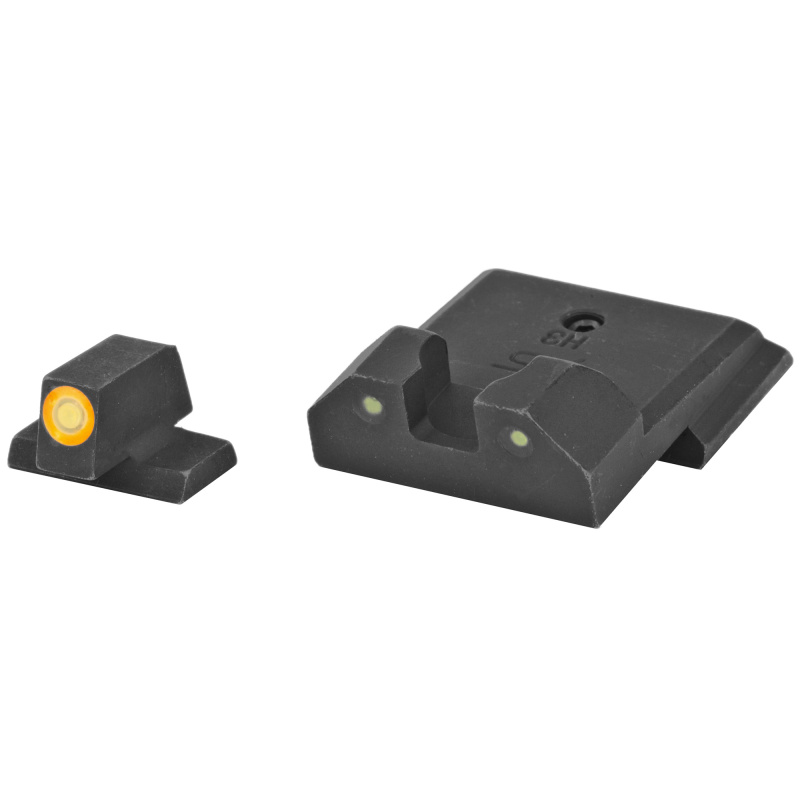 RAM Night Sights, Orange Front Dot, Fits M&P & M2.0 Shield, Steel/Blued SW-R033S-6N