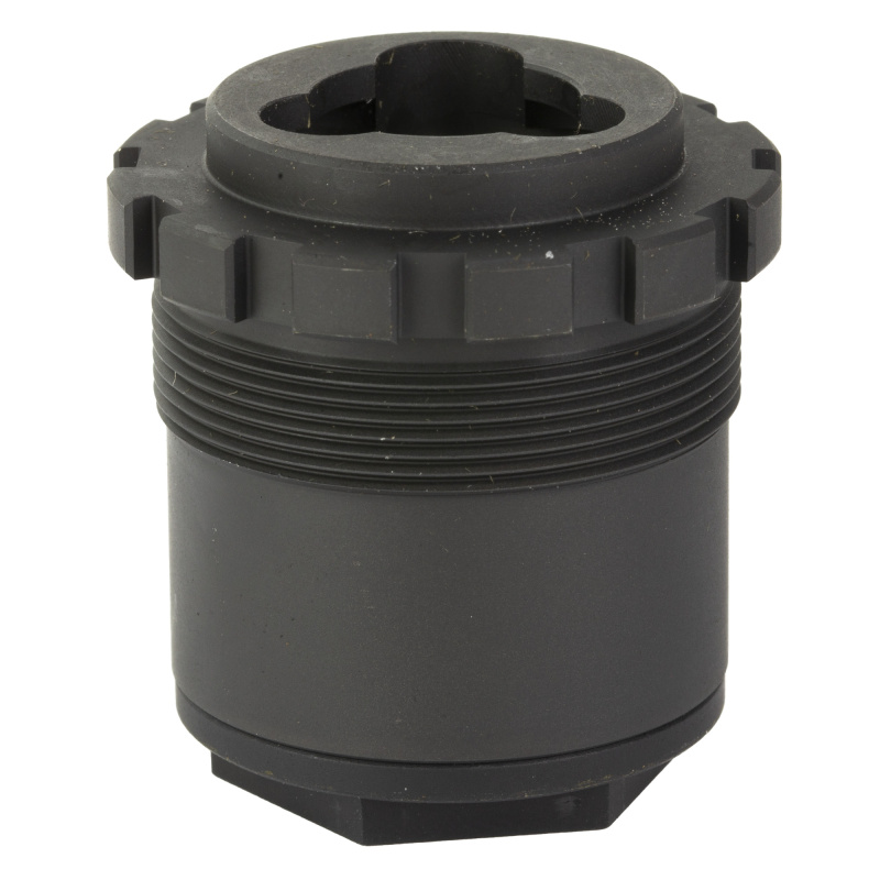 HD 3-Lug HUB Adapter | 9mm Bore, Replaces Any 1-3/8x24 (HUB & SilencerCo Bravo) Mount, Matte Finish, Black YHM-2050