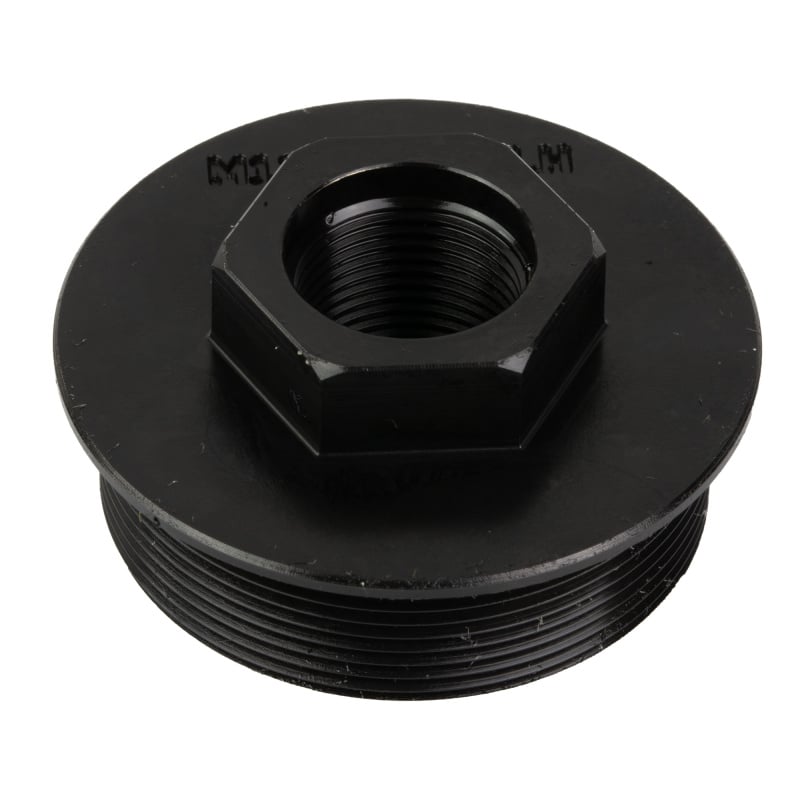 Universal Suppressor Mount, Coverts HUB Mount to Direct Thread, M13.5X1LH, Melonite QPQ Finish, Black YHM-2189-M