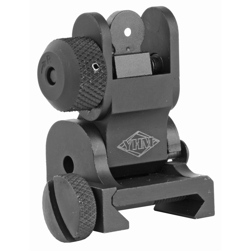 Flip Rear Sight For Picatinny Rail Matte Black