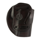 3 Way, Outside Waistband Holster, Size 6, Matte Finish, Leather Construction, Signature Brown, Ambidextrous 3WH-6-SBR-A