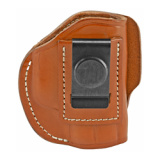 4 Way Holster, Leather Belt Holster, Right Hand, Classic Brown, Fits Glock 42, Size 2 4WH-2-CBR-R