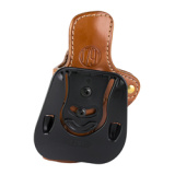 PDH2.3 Optic Ready, OWB Paddle Holster, Fits Optic Ready Large Frame Railed Pistols, Matte Finish, Classic Brown Leather, Right Hand OR-PDH-2.3-CBR-R