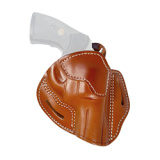 Revolver Holster, Outside Waistband Holster, Size 4.3, L Frame, Fits Colt Python .357/.38 or Smith & Wesson 686 Plus, Steer Hide, Classic Brown, Right Hand RVH-4.3-CBR-R