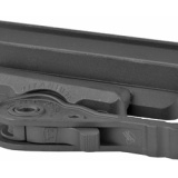Base Mount, Picatinny, Fits ACOG/Aimpoint, Quick Release, Black, Titanium Lever AD-B2-TL