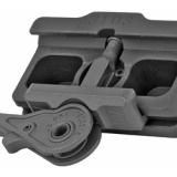 Mount, Picatinny, For Harris Bipod, Quick Release, Black, Titanium Lever AD-BP-STD-TL