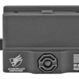 Mount, Fits Aimpoint Micro T-1, Quick Release, Absolute Co-Witness Height, Black Finish, Titanium Lever AD-T1-10-STD-TL