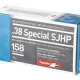 Pistol, 38 Special, 158Gr, Semi Jacketed Hollow Point, 50 Round Box 1E382520