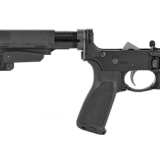 BCM, Pistol Lower Group with SBA3 Pistol Brace, Aluminum Frame, 556NATO, Black Finish, BCMGUNFIGHTER Pistol Grip, BCMGUNFIGHTER Trigger Guard, BCMGUNFIGHTER QD Sling Mount End Plate LRG-SBA3-BLK