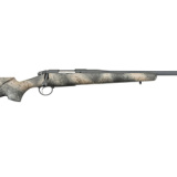 Highlander, Bolt Action, 308 Winchester, 20" Threaded Barrel, Gray Finish, Camo Fiberglass Stock, 4Rd, TriggerTech Trigger, Bergara Premier Action, Fits Remington 700 Bases with 8X40 Screws BPR23-308