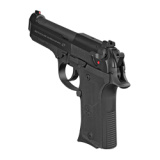 92X Compact Without Rail, Semi-automatic, DA/SA, 9MM, 4.3" Barrel, Aluminum Frame, Black Bruniton Finish, 2 Grips Included, 13Rd, 3 Mags, Ambidextrous, Decocker, Fixed Sights J92C921G