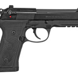92X Centurion, Semi-automatic, DA/SA, 9MM, 4.3" Barrel, Aluminum Frame, Black Bruniton Finish, 2 Grips Included, 10Rd, 3 Mags, Ambidextrous, Decocker, Fixed Sights J92QR920G