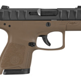 APX Carry, Semi-automatic, Striker Fired, Sub Compact, 9MM, 3.07" Barrel, 2 Mags, Modular Polymer Frame, Flat Dark Earth Finish, White Dot Sights, 6Rd Flush Mag and 8Rd Extended Mag Included JAXN92005