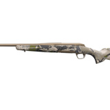 X-Bolt Speed, Bolt Action Rifle, 6.8 Western, 20" Threaded and Flutted Barrel, Radial Muzzle Brake, Cerakote Finish, Smoked Bronze, Synthetic Stock, OVIX Camouflage Finish, 3 Rounds 035559299