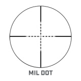 Tac Optics LRS Rifle Scope, 4.5-30X50mm, 30mm Main Tube, Mil-Dot Reticle, Matte Finish BT4305