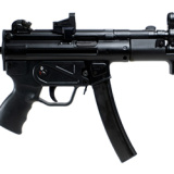 AP5, Semi-automatic, Roller-Lock Action, 9MM, 4.5" Barrel, Black, Shield SMS2 Optic & Mount, 30 Rounds, 2 Magazines HG6036V-N