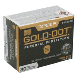 Speer Gold Dot, Personal Protection, 10MM, 200 Grain, Hollow Point, 20 Round Box 54000GD