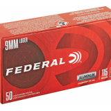 Blazer, 9MM, 115Gr, Full Metal Jacket, Aluminum Case, 50, 1000 CAL9115