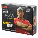 Troy Landry Signature Series Mini-Mag .22 Long Rifle 36 Grain Copper Plated Hollow Point 300 Per Box
