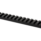 1 Piece Base, Black, Anodized, Compatible with Christensen Arms Ranger 22, 20 MOA Base 810-00039-01