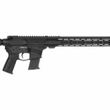 Resolut MK57, Semi-automatic Rifle, 5.7X28MM, 16.1" Barrel, Threaded 1/2x28, ZEROED SR Brake, Cerakote Finish, Armor Black, 15" Free Float M-LOK Handguard, ZEROED Polymer Grip, CMMG RipStock, Manual Safety, 20 Rounds, 1 Magazine 57A405E-A