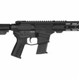 Banshee MKG, Semi-automatic Pistol, AR, 5.7X28MM, 8" Threaded Barrel, 1/2x28, CMMG Zeroed Linear Compensator, Cerakote Finish, Armor Black, M-LOK Handguard, CMMG Zeroed Polymer Grip, Pistol Tube, Manual Safety, 20 Rounds, 1 Magazine PE-57A889D-AB