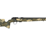 457 Varmint Precision Trainer Camo, Bolt Action, 22LR, 20.5", Black Finish, Manners Composite Stock, 5 Rounds 02358