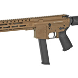 DB9RPMLBB10, Semi-automatic, Pistol, 9MM, 10" Barrel, Aluminum Frame, Burnt Bronze Finish, 32Rd, 9" MLOK Rail, Gearhead Works Tailhook Mod 2 Brace DB9RPMLBB10