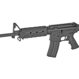 FN15, Semi-automatic, AR, 223 Remington, 556NATO, 16", Black Finish, A2 Grip, 30 Round, Flip Up Rear, Hard Coat Anodized, 6 Position Collapsible A2 Stock, Magpul MOE MLOK Handguard 36-100618