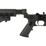 FN15, Complete Lower Receiver, Semi-automatic, 223 Remington/556NATO, Anodized Finish, Black, A2 Grip, Adjustable Stock 36-100685
