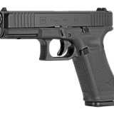 17, GEN 5, Semi-automatic, Striker Fired, Full Size, 9MM, 4.49", Black, Interchangeable, 17Rd, 3 Mags, Front Serrations, Fixed Sights, Polymer, DLC UA175S203